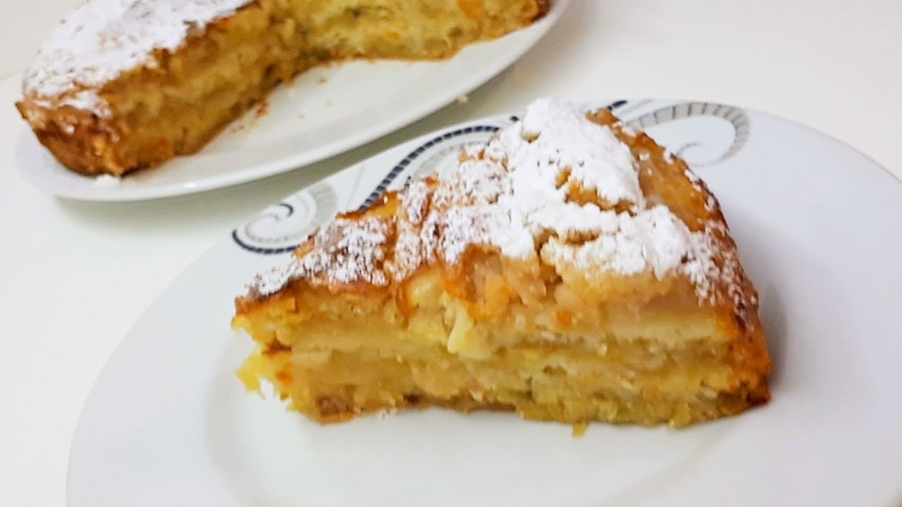 сладкиш с ябълки
